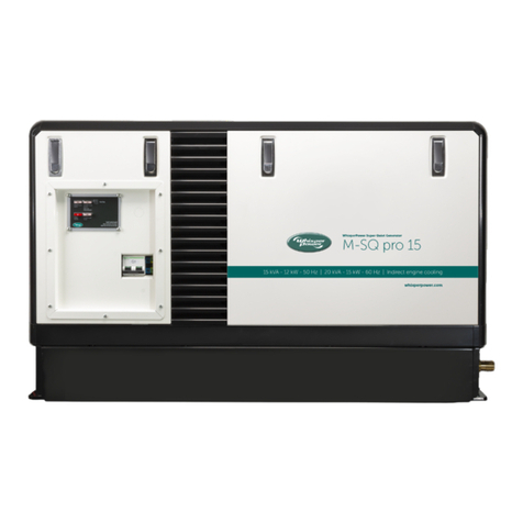 WhisperPower M-SQ Pro 15 User manual