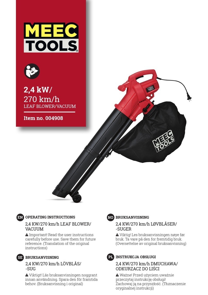 Meec tools 004908 User manual