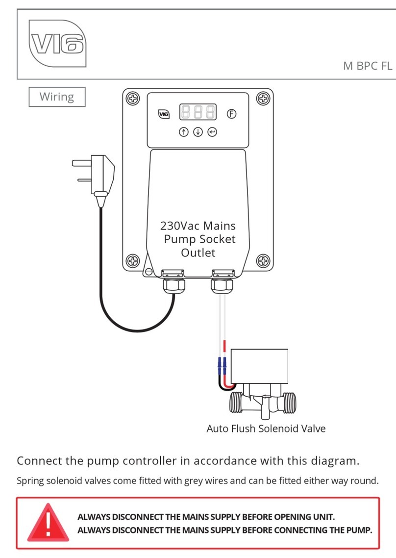 Spring V16M BPC FL User manual