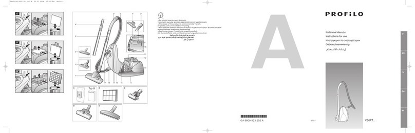 PROFILO VS6PT Series Instructions for use
