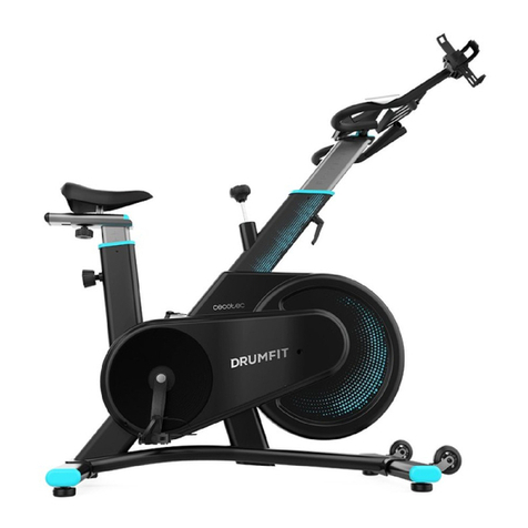 cecotec DRUMFIT INDOOR 7000 MAGNO instruction manual