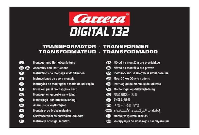 Carrera Digital 132 STAD-HKYF-002A Assembly And Instructions