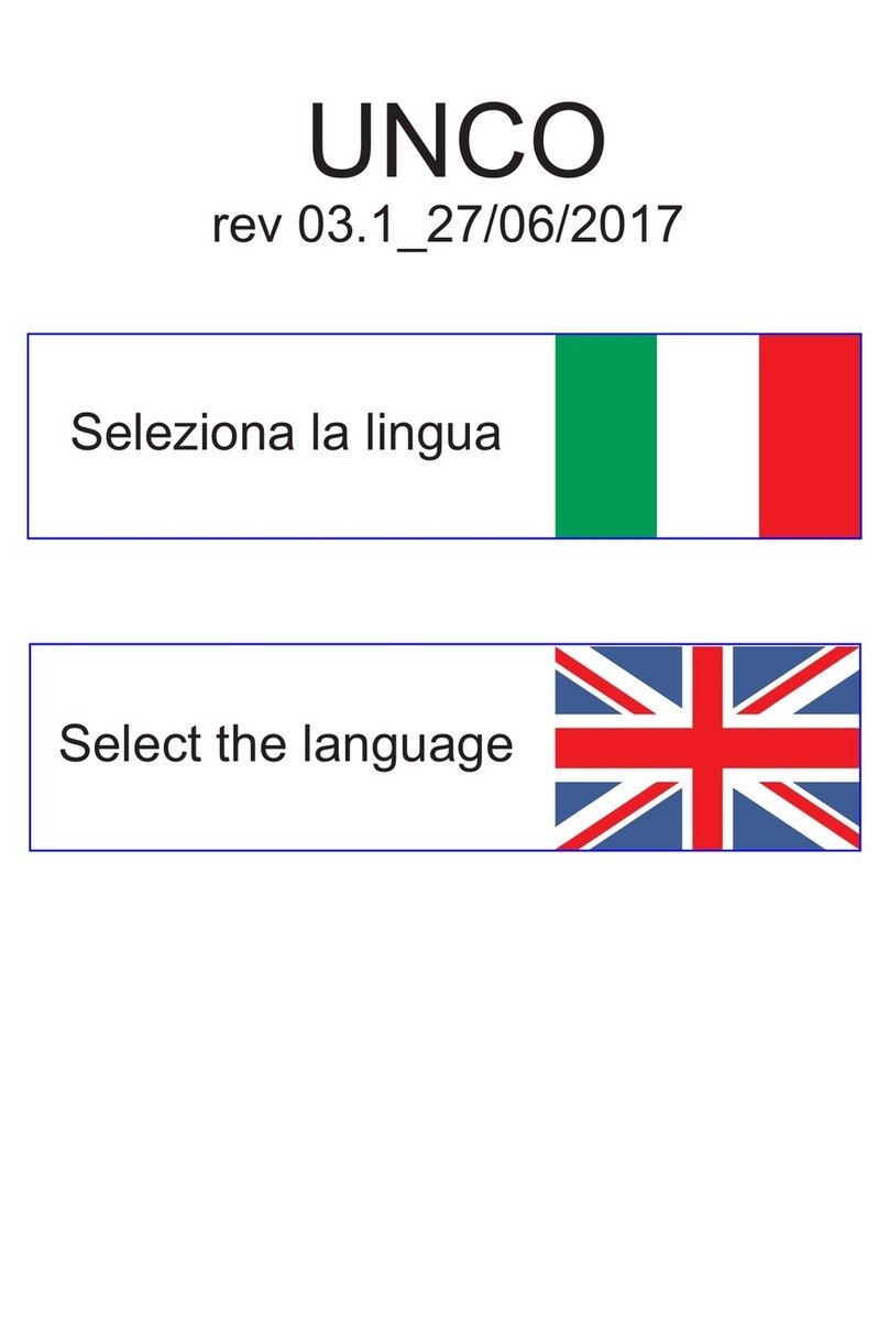 Master UNCO User manual