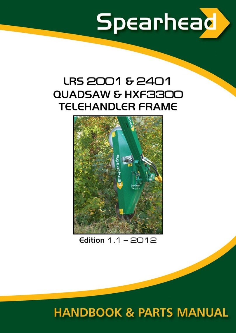 Spearhead LRS 2001 Handbook and Parts manual