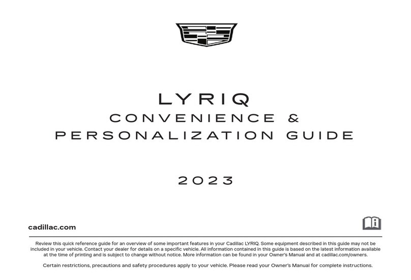 Cadillac LYRIQ 2023 manual