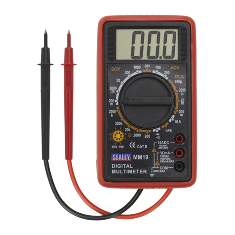 Sealey MM19.V3 User manual