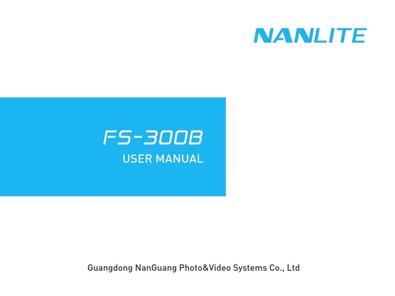 NANLITE FS-300B user manual