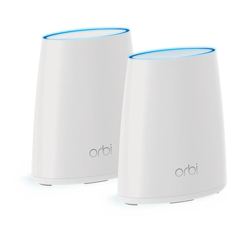 NETGEAR Orbi RBK40 User manual