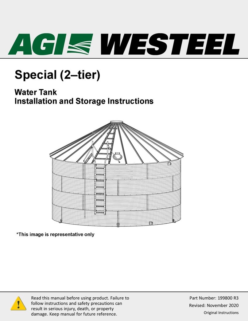 AGI Westeel Installation and Storage Instructions