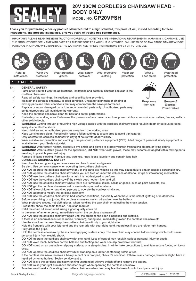 Sealey CP20VPSH User manual
