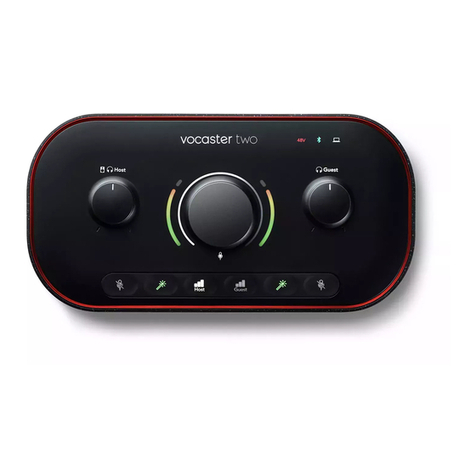 Focusrite vocaster two User manual
