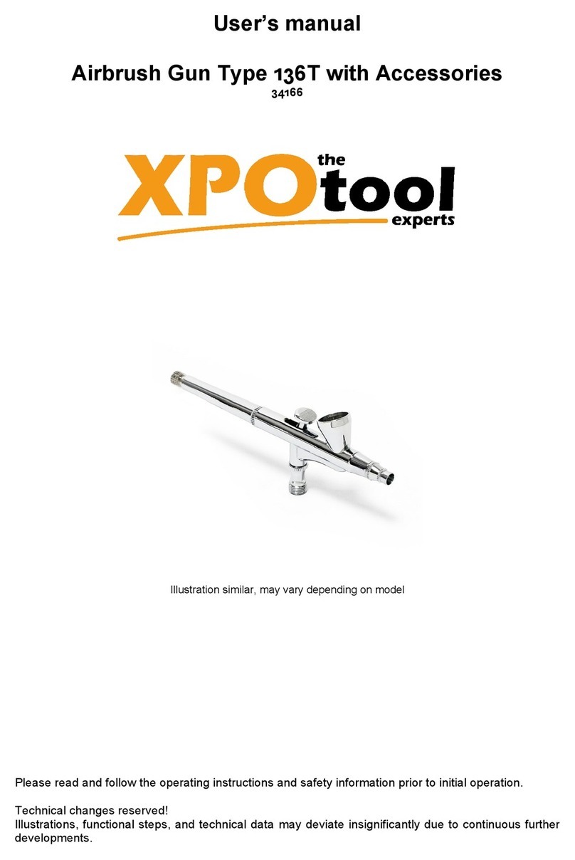 XPOtool 34166 User manual XPOtool 34166 User manual