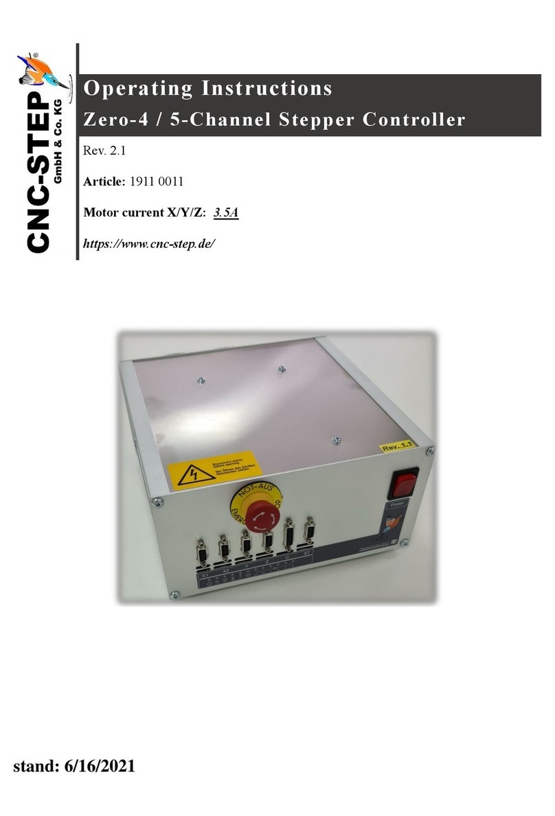 CNC-Step Zero-4 User manual