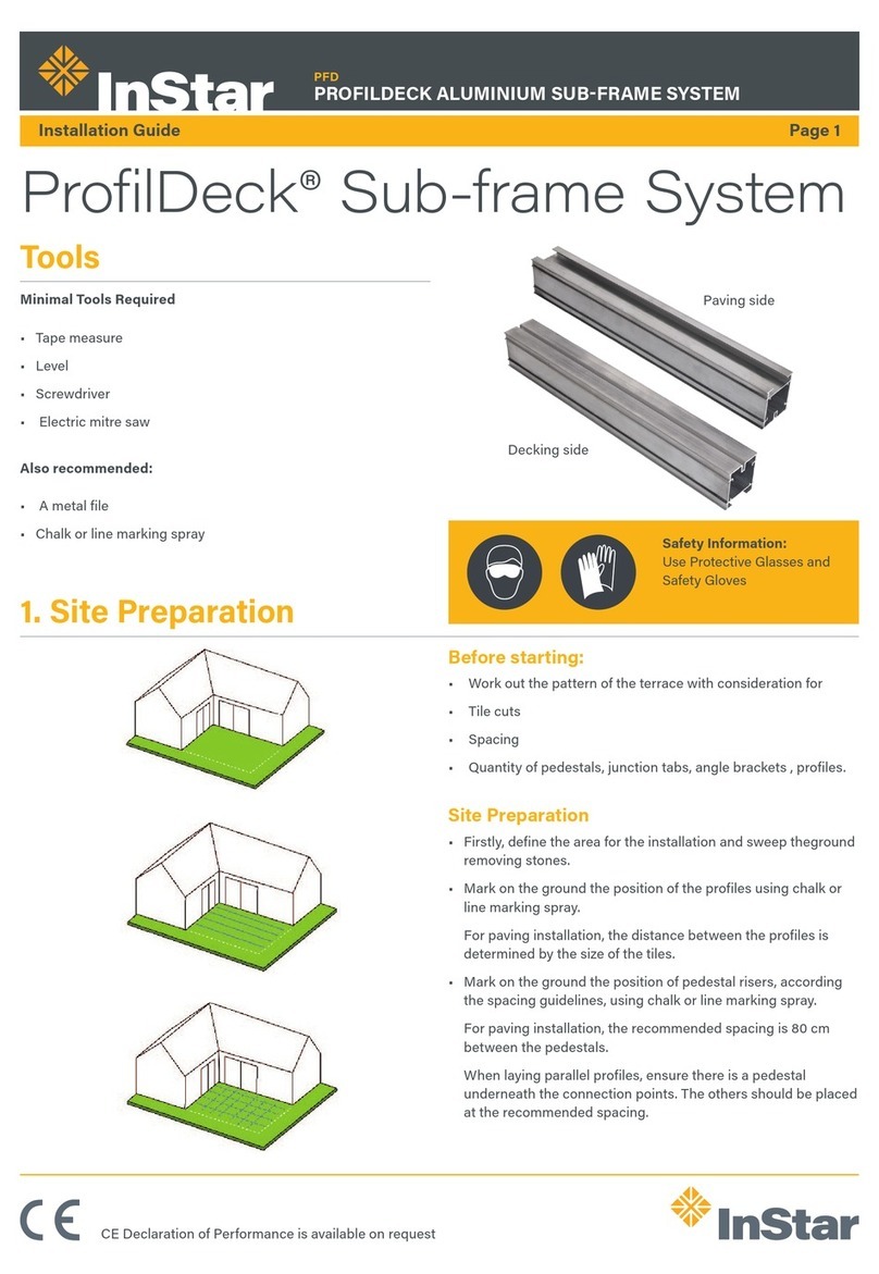 Instar ProfilDeck installation guide