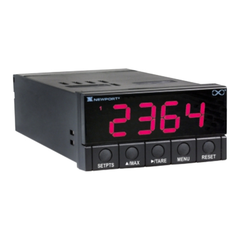 Newport Electronics INFCP-B Series Operator's manual
