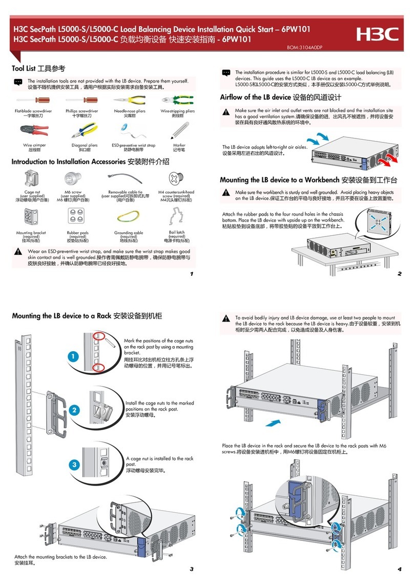H3C SecPath L5000-S Operating and maintenance manual