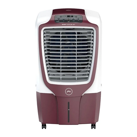Godrej EDGE COOLBLAST Series User manual and warranty card