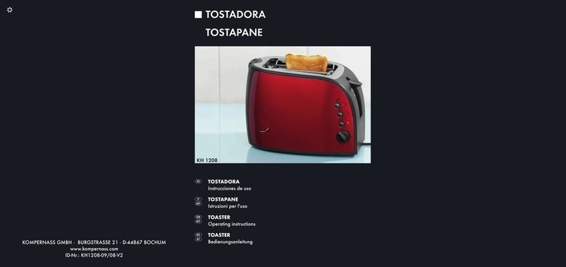 Kompernass KH 1208 User manual