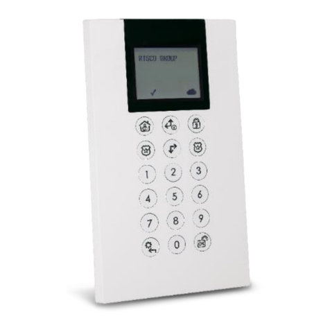 Risco RW432KPP Installation and user guide