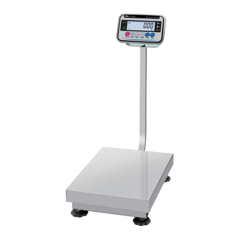 AND FG-CWP Series User manual AND FG-CWP Series User manual
