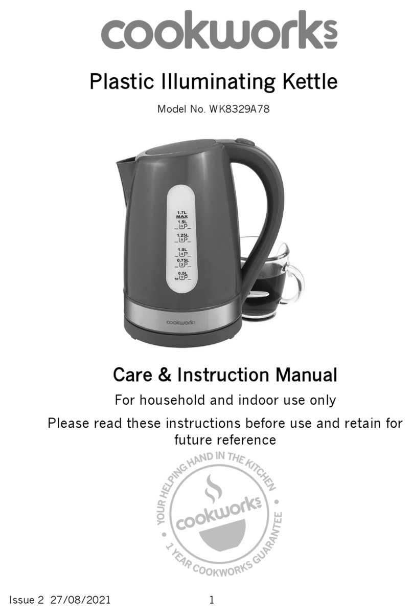 Cookworks WK8329A78 Manual