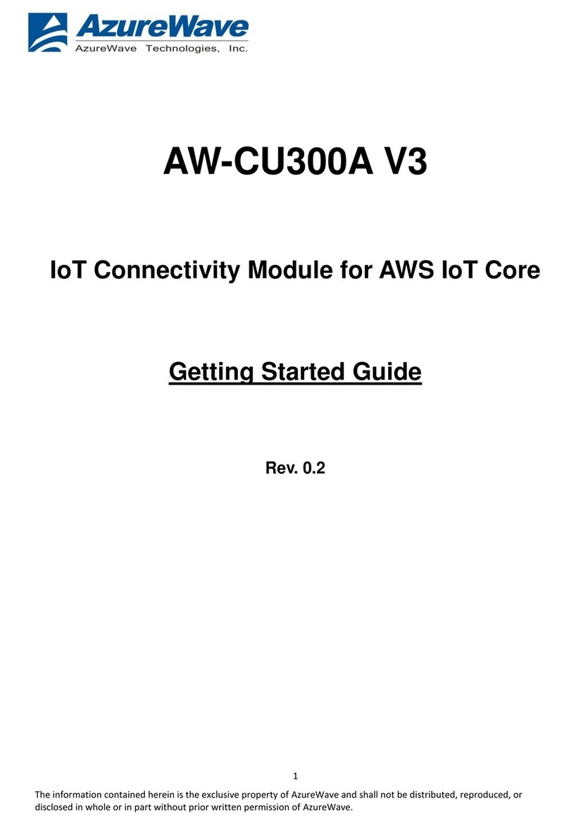 AzureWave AW-CU300A V3 User manual