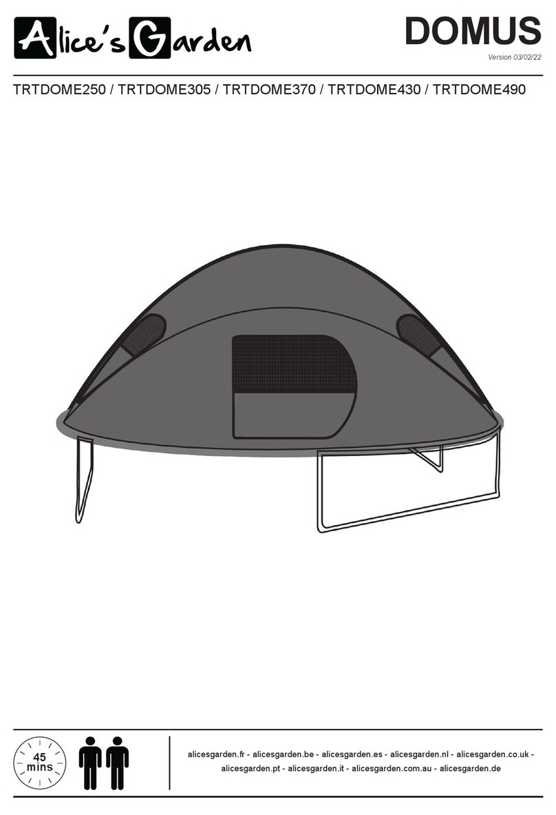 Alice's Garden DOMUS TRTDOME250 User manual