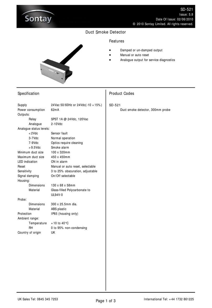 Sontay SD-521 quick guide