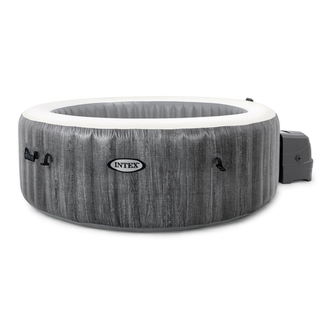 Intex PureSpa Greywood Deluxe SB-HWF10 owner's manual