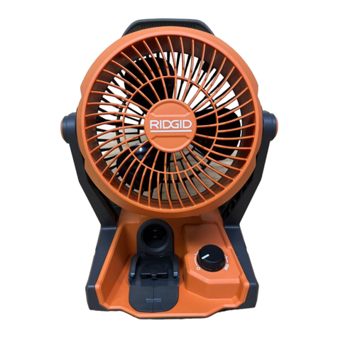 RIDGID R860721 Operator's manual RIDGID R860721 Operator's manual