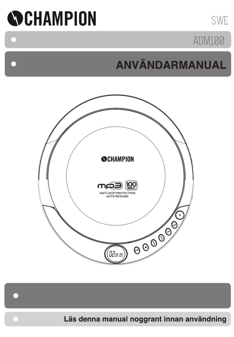 Champion ADM100 user manual