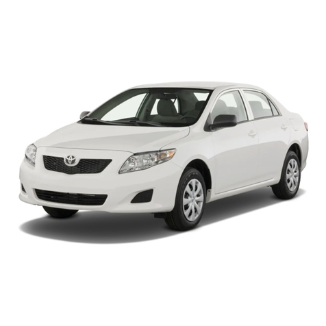 Toyota COROLLA MATRIX 2009 Quick reference guide