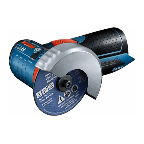 Bosch GWS12V-30 Assembly instructions