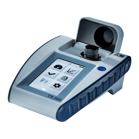 Lovibond Tintometer TB 350 quick start guide