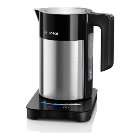 Bosch TWK 720 Series User manual Bosch TWK 720 Series User manual