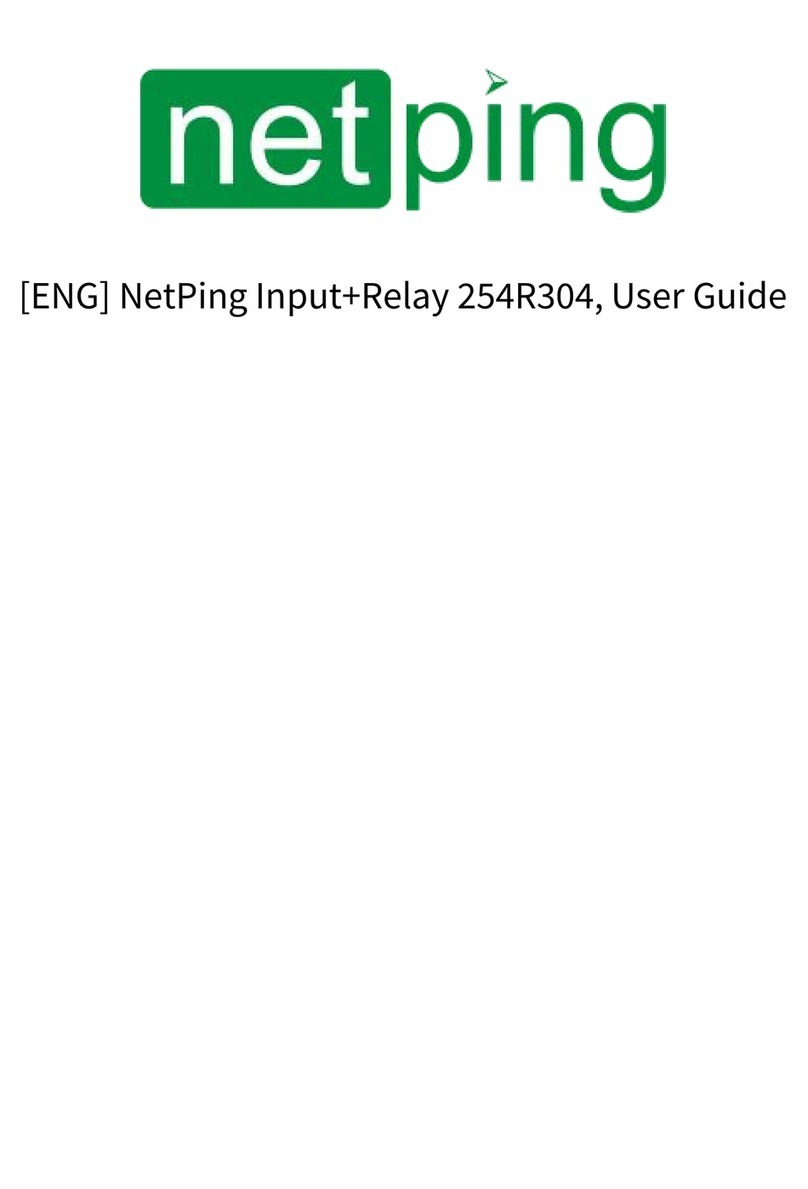 NetPing 254R304 user guide
