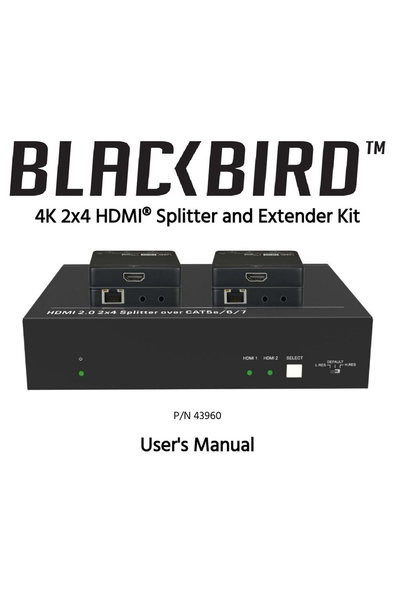 Blackbird 43960 user manual