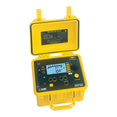 AEMC 5050 User manual