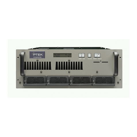 Ptek PS Series Operating manual and user guide