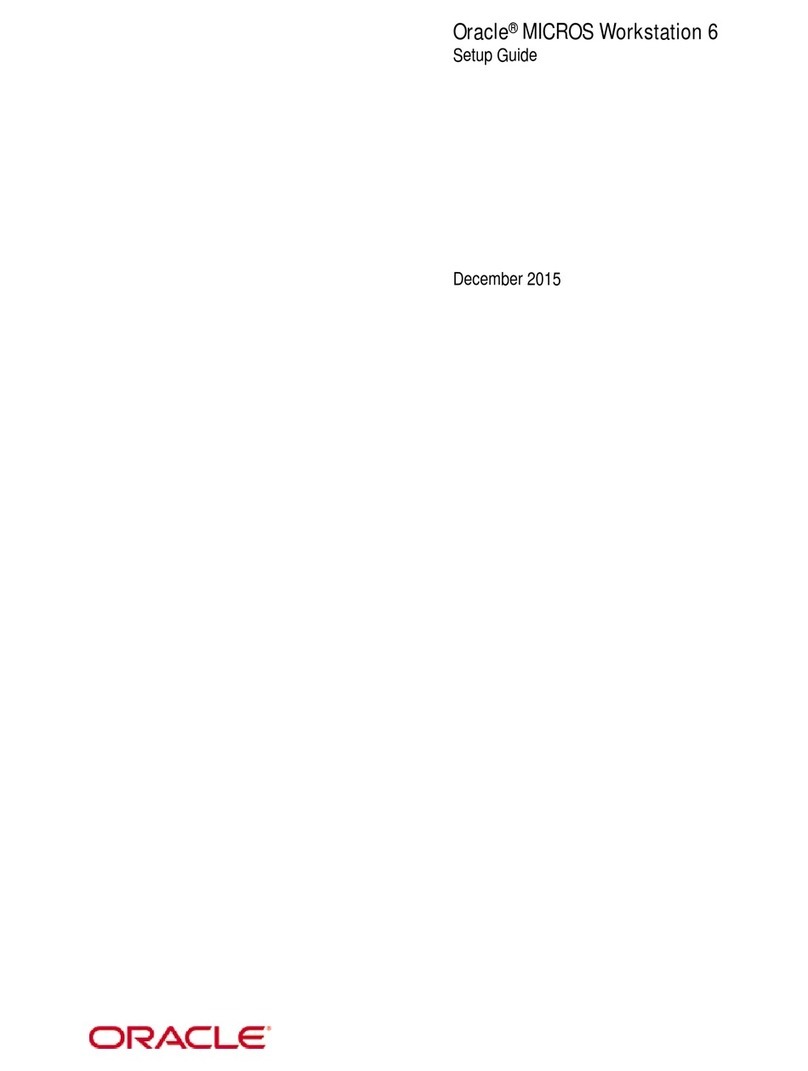 Oracle MICROS Workstation 6 Series Setup guide