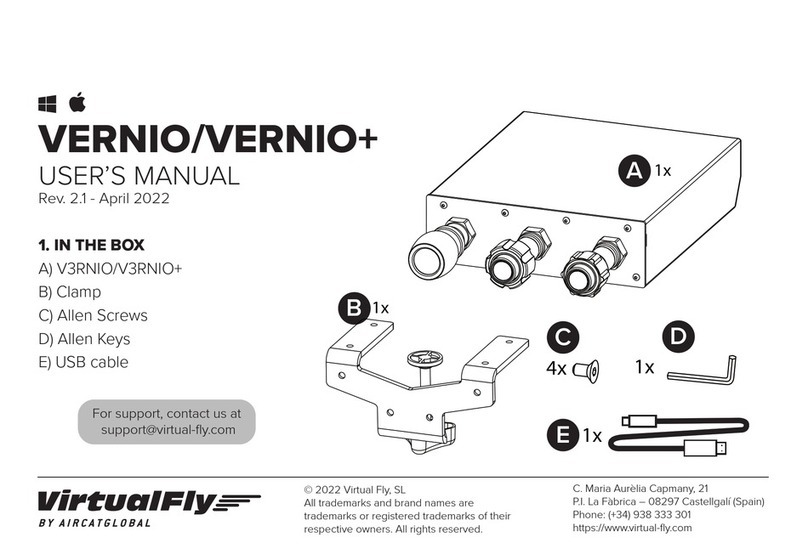 Aircatglobal VirtualFly VERNIO manual