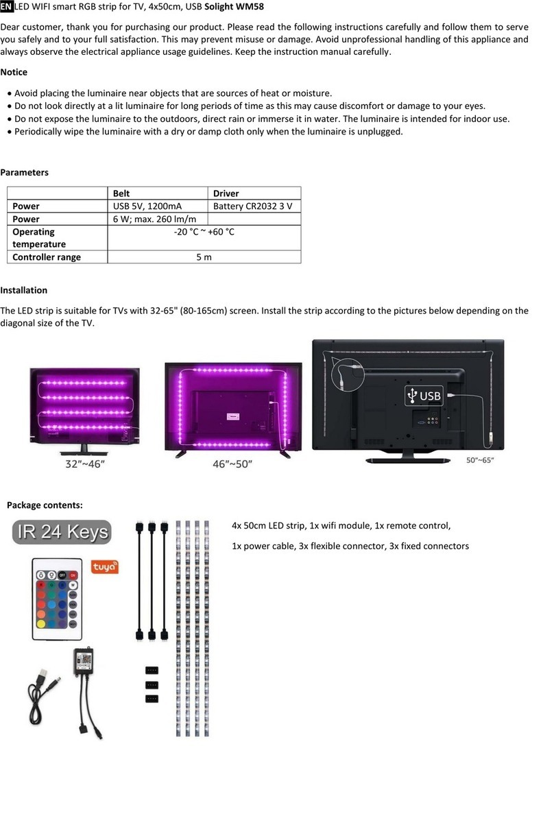 Solight WM58 quick start guide