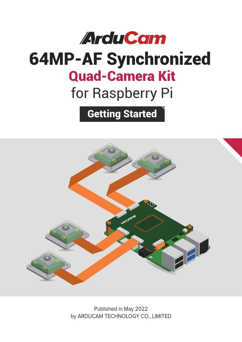 ArduCAM Raspberry Pi Getting started
