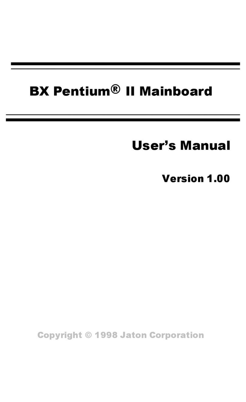 Jaton BX Pentium II user manual