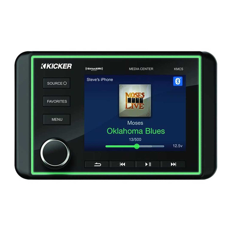 Kicker KMC5 User manual