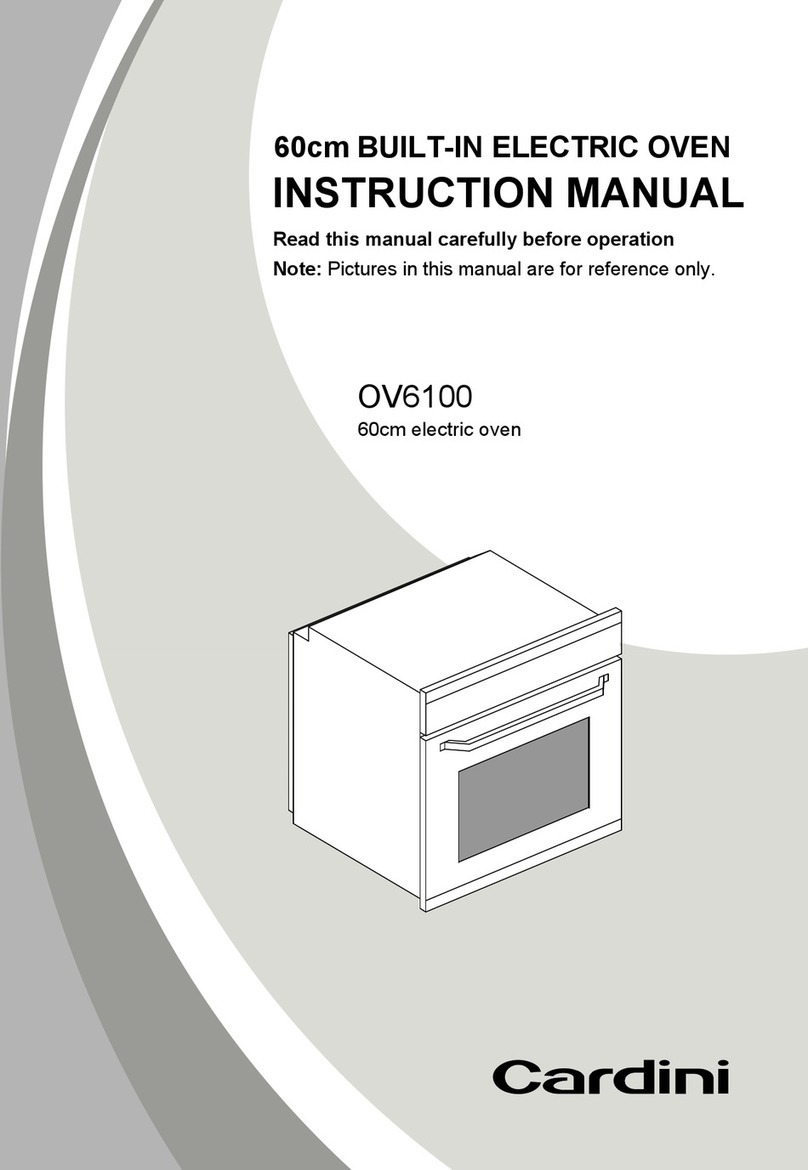 Cardini OV6100 instruction manual Cardini OV6100 instruction manual