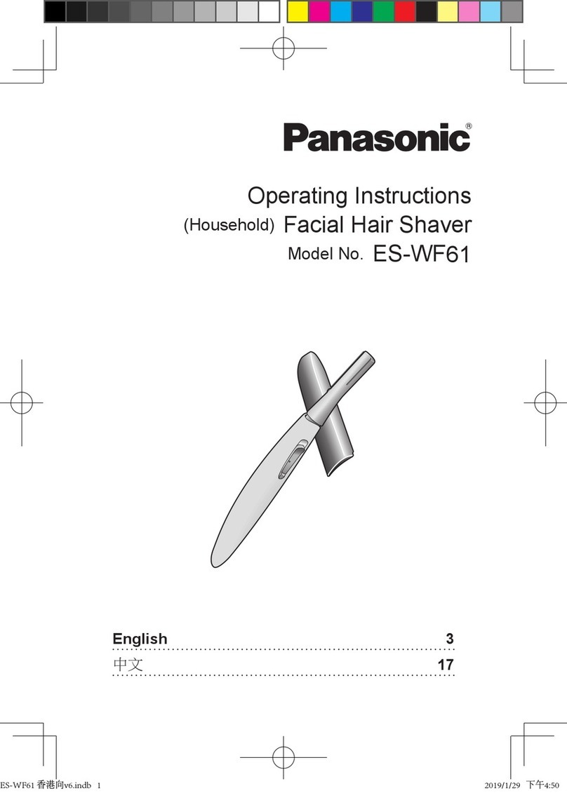 Panasonic ES-WF61 User manual