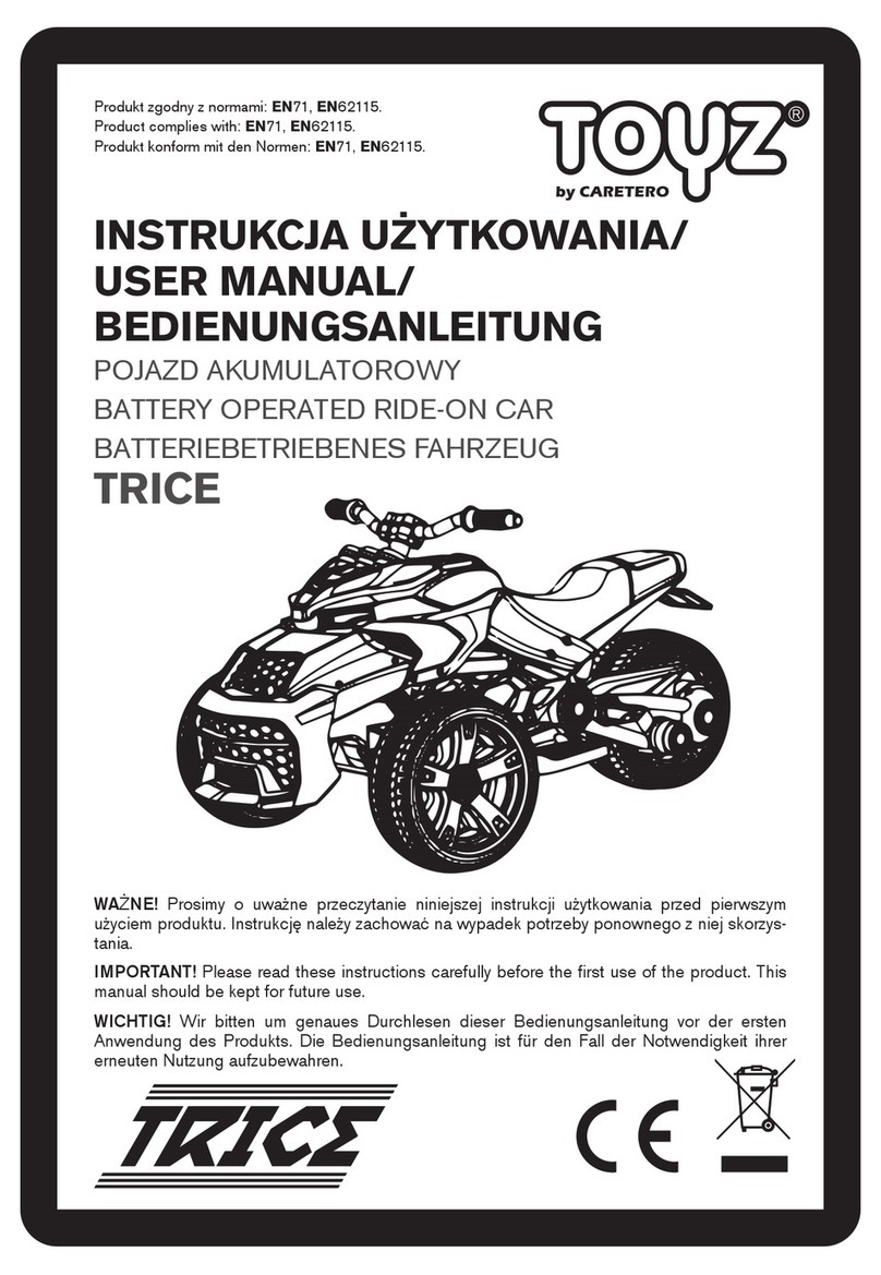 Caretero Toyz TRICE user manual