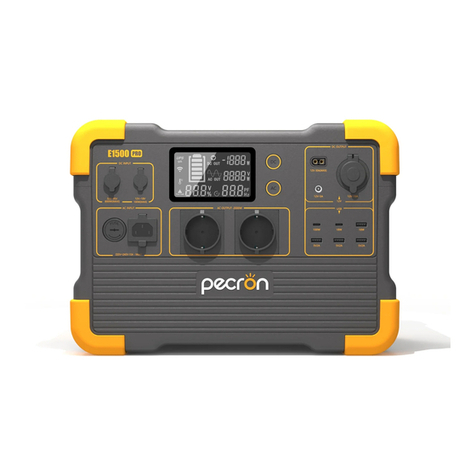 Pecron E1500 PRO User manual Pecron E1500 PRO User manual
