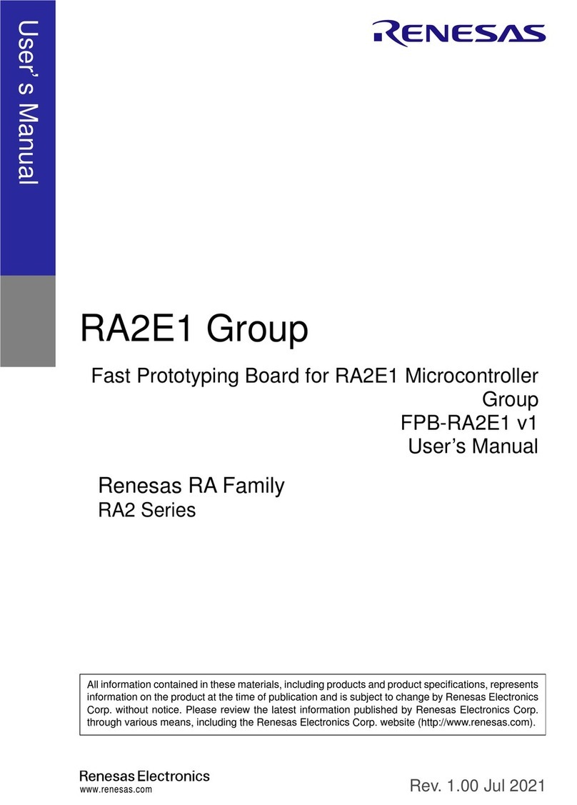 Renesas RA2 Series User manual